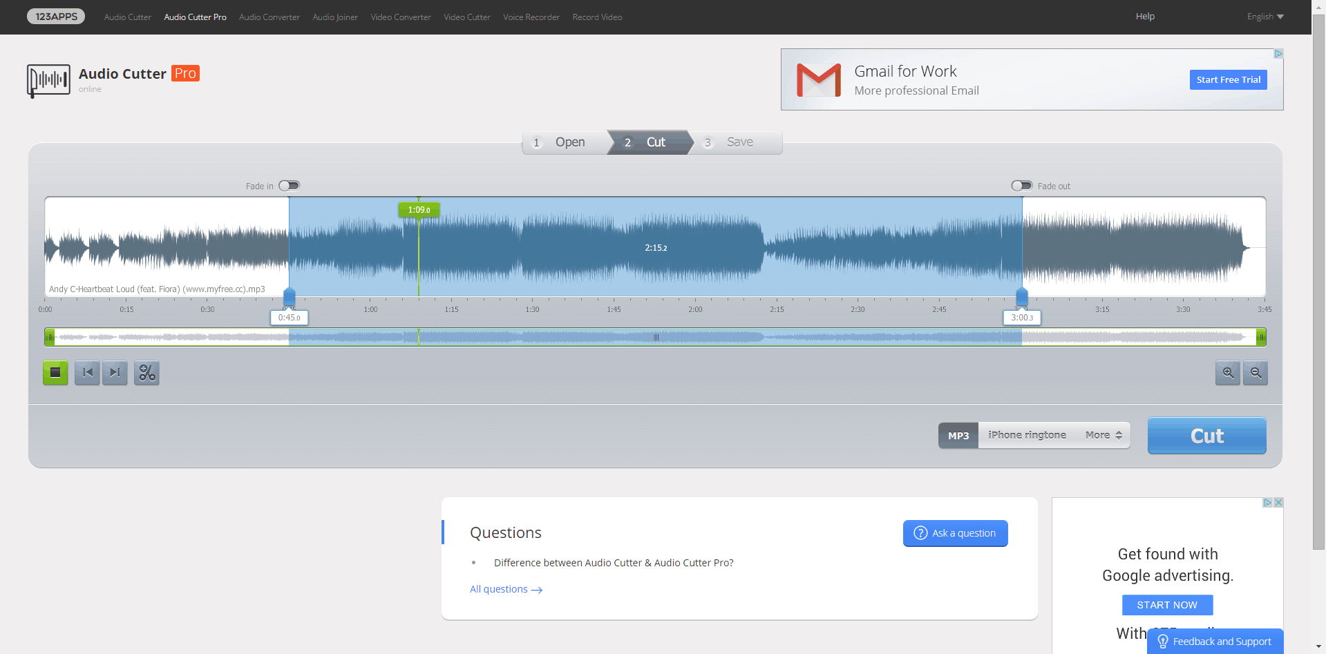 Audio editor for mac free
